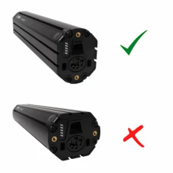 Batterie pour vélo électrique Doctibike - Performance et Autonomie Supérieures - Compatible Bosch -Vélo Électrique Soldes batterie bosch powertube 625wh vertical 1