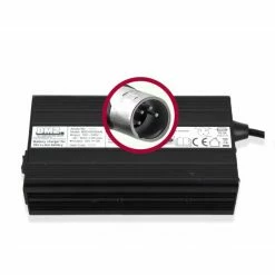 Doctibike Chargeur BMZ Li-Ion 36V 5Ah XLR 4 Broches - Chargeur Vélo Électrique Haute Performance