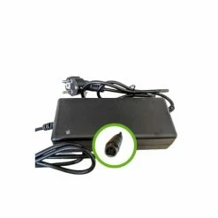 Doctibike Chargeur Lithium Ion 24V2A avec Embout XLR Femelle - Chargeur Vélo Électrique Haute Performance